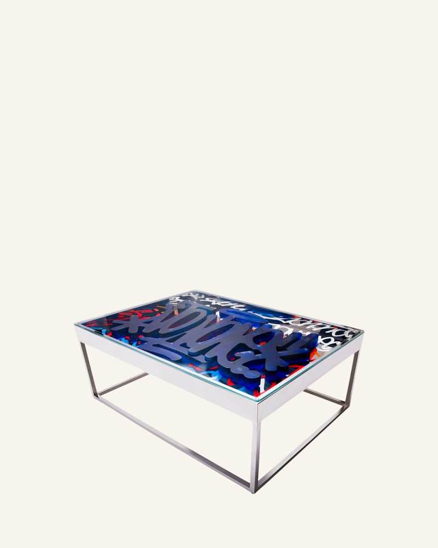 "Table for Two" Coffee Table by JonOne